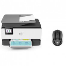HP OfficeJet Pro 9014 Multifunción Color WiFi Fax Dúplex + HP 1000 Ratón USB Negro en PcComponentes