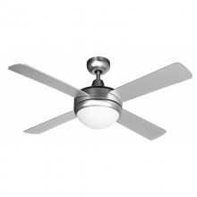 Universal Blue Siroco Ventilador de Techo con Luz y Mando 60W Inox/Blanco en PcComponentes