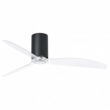 Faro Mini Tube Fan Ventilador de Techo con Mando a Distancia 32W Negro en PcComponentes
