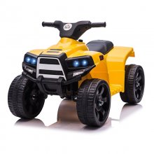 HomCom Quad Eléctrico 6V Amarillo en PcComponentes