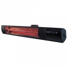 Sunred Royal Diamond Dark Estufa de Pared 2500W Negra en PcComponentes