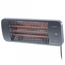 Sunred Lugo Estufa de Cuarzo de Pared para Exterior 2000W Gris en PcComponentes