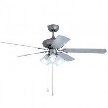 Sulion Skua Ventilador de Techo con Luz Aspas Reversibles 65W Gris en PcComponentes