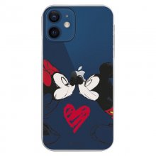Funda Oficial de Disney Mickey y Minnie Beso Clásicos Disney para iPhone 12 Mini en PcComponentes