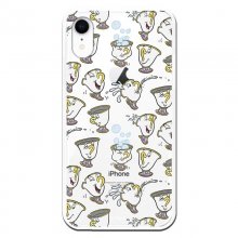 Funda Oficial Disney Chip Potts Siluetas Transparente para iPhone XR en PcComponentes