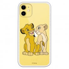 Funda Oficial de Disney Simba y Nala Silueta El Rey León para iPhone 11 en PcComponentes