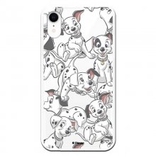 Funda Oficial de Disney 101 Dálmatas Cachorros Siluetas para iPhone XR en PcComponentes