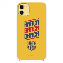 Funda Licencia Oficial del FC Barcelona Fondo Amarillo para iPhone 11 en PcComponentes