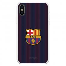 Funda Licencia Oficial FC Barcelona Rayas Blaugrana para iPhone X en PcComponentes