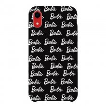Funda Oficial de Mattel Barbie Ultrasuave Logo Negra para iPhone XR en PcComponentes