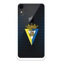 Funda Licencia Oficial Cádiz CF Escudo Transparente Puntos Azules para iPhone XR en PcComponentes