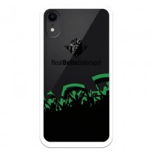 Funda Licencia Oficial Real Betis Balompié Fondo Hinchada Bética Negro para iPhone XR en PcComponentes