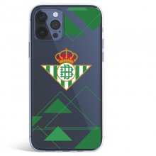 Funda Oficial Real Betis Balompié Escudo Fondo Transparente para iPhone 12 Pro Max en PcComponentes