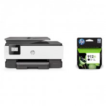 HP OfficeJet 8012 Multifunción Color WiFi + Cartucho 912XL Tinta Original Negro Alta Capacidad en PcComponentes