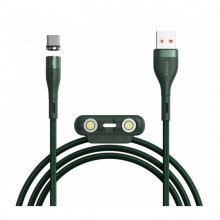 Baseus Cable Carga 3 en 1 USB-A a Lightning/ Micro USB/ USB-C 1.2m Verde en PcComponentes