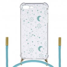 Funda Silicona Colgante Constelación Azul para iPhone 7 Plus en PcComponentes