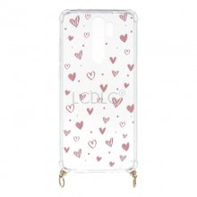 Funda Silicona Colgante Corazones para Xiaomi Redmi Note 8 Pro en PcComponentes