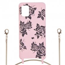 Funda Oficial de La Vecina Rubia Ultrasuave Rosa Colgante para Samsung Galaxy A51 en PcComponentes