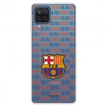 Funda Licencia Oficial FC Barcelona Escudo Fondo Blaugrana para Samsung Galaxy A12 en PcComponentes