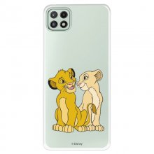 Funda Oficial de Disney Simba y Nala Silueta El Rey León para Samsung Galaxy A22 5G en PcComponentes