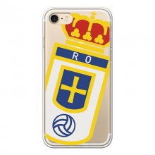 Funda Oficial Real Oviedo Escudo sobre Transparente para iPhone 7 en PcComponentes