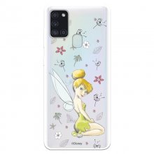 Funda Oficial de Disney Campanilla Silueta Transparente Peter Pan para Samsung Galaxy A21S en PcComponentes