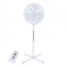 Garsaco Ventilador de Pie con Mando 55W Blanco en PcComponentes