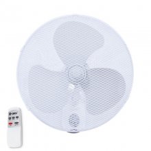 Garsaco Ventilador de Pared con Mando 45W Blanco en PcComponentes