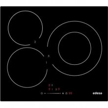 Edesa EIS-6330-R Placa de Inducción 3 Zonas 60cm Negro en PcComponentes