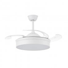 Ledme Mistra Ventilador de Techo con Luz LED y Mando 36W Blanco en PcComponentes