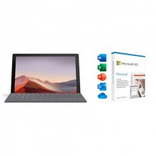 Microsoft Surface Pro 7 Intel Core i3-1005G1/4GB/128GB SSD/12.3" Platino + Microsoft 365 Personal 1 Usuario 1 Año en PcComponentes
