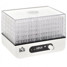 Homcom Deshidratador de Alimentos con Temperatura Ajustable 400W en PcComponentes