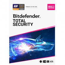 Bitdefender Total Security Multi-Device 5 Dispositivos 1 año Licencia Digital en PcComponentes