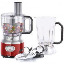 Russell Hobbs Retro Robot de Cocina 2.3L 850W Rojo en PcComponentes