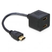 Adaptador Video HDMI Macho para 2x HDMI Fêmea en PcComponentes