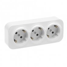 Legrand Forix Enchufe 3 Tomas Schuko Blanco