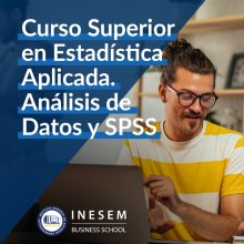 INESEM Curso Superior en Estadística Aplicada. Análisis de Datos y SPSS 200 Horas en PcComponentes