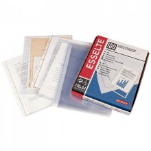 Esselte Funda Portadocumentos de Cristal Sin Refuerzo 16 Taladros Caja 100 Uds en PcComponentes