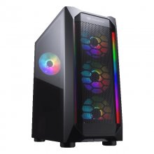 Cougar MX410 Mesh-G RGB Cristal Templado USB 3.1 Reacondicionado en PcComponentes