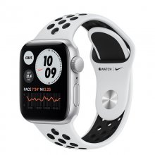 Apple Watch Nike SE GPS 40mm Aluminio en Plata Correa Nike Sport Platino Puro/Negra Reacondicionado en PcComponentes