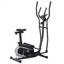 Homcom Bicicleta Elíptica Negra en PcComponentes