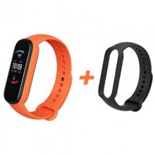 Amazfit Band 5 Pulsera de Actividad Naranja + Correa Negra en PcComponentes