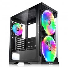 Raijintek Silenos Pro A-RGB Cristal Templado USB 3.0 Negro en PcComponentes