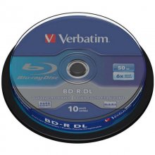 Verbatim Blu-Ray Disc Doble Capa 50GB 6x Bobina 10 unds en PcComponentes