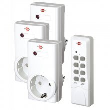 Brennenstuhl Enchufe por Control Remoto Comfort Pack 3 unids en PcComponentes