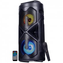 Nk Mini Tower Mini Torre de Sonido Bluetooth/USB/AUX/FM con Karaoke 10W en PcComponentes