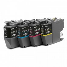 Pack 4 Cartuchos de Tinta Original Broher LC421XLVAL Negro/Cian/Magenta/Amarillo en PcComponentes