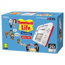 Nintendo 2DS Roja/Blanca + Tomodachi Life en PcComponentes