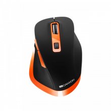 Canyon MW-14 Ratón Gaming Óptico Inalámbrico 2400 DPI Negro/Naranja en PcComponentes