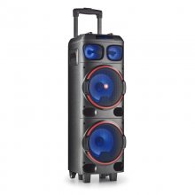 NGS Wild Dub 1 Altavoz Portátil de 300W Bluetooth y True Wireless Doble Subwoofer 8" en PcComponentes